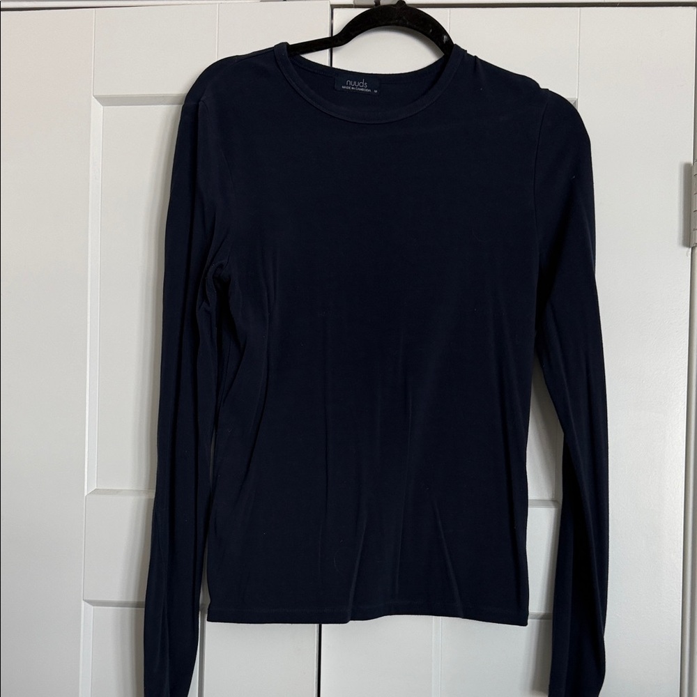 Nuuds Deep Blue Long Sleeve Top